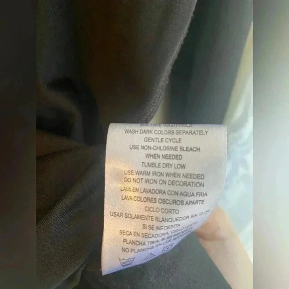 Tahari 1/4 Zip Pullover Black Size Small Activewear Techwear Sport Long Sleeve - Picture 9 of 10